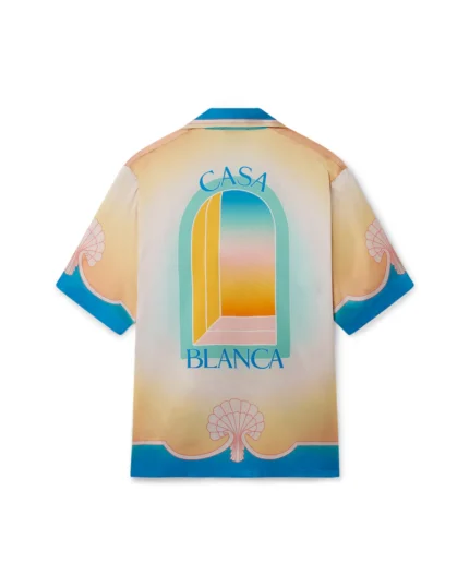 Casablanca L'Arc Coloré Silk Shirts